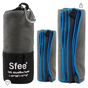 2pack microfiber sports towels NWT